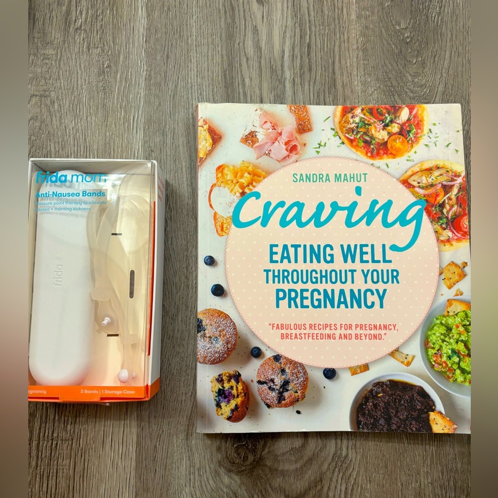 Pregnancy nausea - pregnancy cook book - pregnancy cravings - nausea wrist band